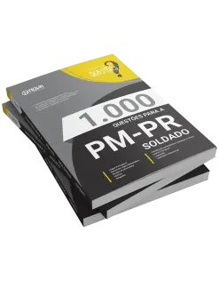 Livro 1.000 Questões Gabaritadas para a PM-PR - Soldado