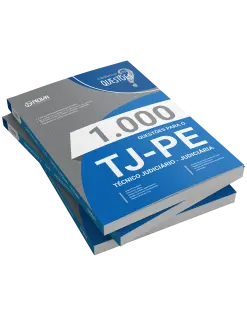 Livro 1.000 Questões Gabaritadas TJ-PE - Técnico Judiciário - Judiciária