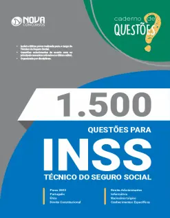 Livro 1.500 Questões Gabaritadas para o INSS – Técnico do Seguro Social
