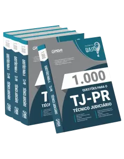 Livro 1.000 Questões Gabaritadas TJ-PR - Técnico Judiciário