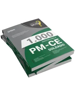 Livro 1.000 Questões Gabaritadas para a PM-CE - Soldado