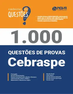 Livro 1.000 Questões Gabaritadas da CEBRASPE