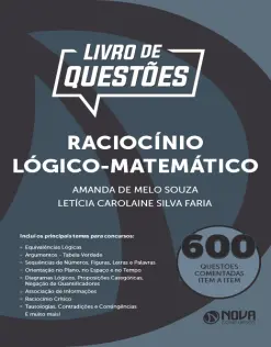 Livro 600 Questões Comentadas Raciocínio Lógico-Matemático