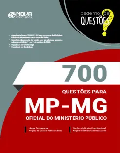 Livro 700 Questões Gabaritadas para o MP-MG - Oficial do Ministério Público