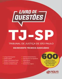 Livro de Questões Comentadas TJ-SP - Escrevente Técnico Judiciário