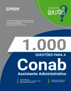 Livro 1.000 Questões Gabaritadas para a CONAB - Assistente Administrativo