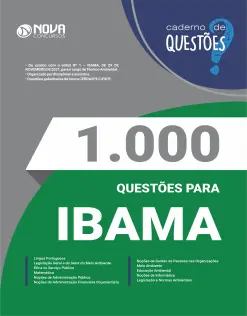 Caderno 1.000 Questões Gabaritadas IBAMA - Técnico Ambiental