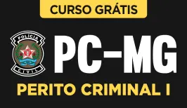 Curso online Curso Grátis Polícia Civil MG - Perito Criminal I - Nova Concursos