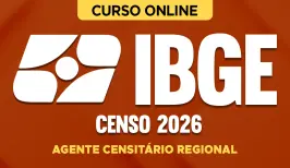Curso online Curso IBGE - Censo 2026 - Agente Censitário Regional - Nova Concursos
