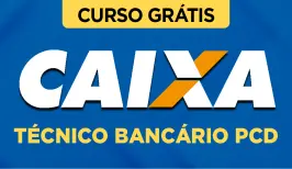 Curso online Curso Grátis Caixa Econômica Federal - Técnico Bancário PcD - Nova Concursos