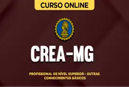 Curso online Curso CREA-MG - Profissional de Nível Superior - Outras - Conhecimentos Básicos - Nova Concursos