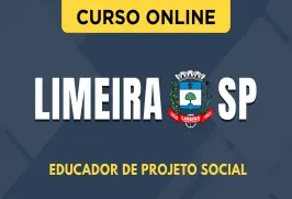 Curso online Curso Prefeitura de Limeira - SP - Educador de Projeto Social - Nova Concursos