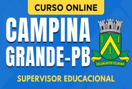 Curso online Curso Prefeitura de Campina Grande - PB 2026 - Supervisor Educacional - Nova Concursos