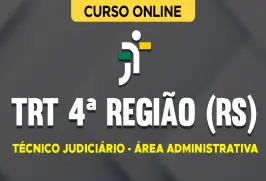 Curso online Curso TRT 4ª Região (RS) - Técnico Judiciário - Área Administrativa - Nova Concursos