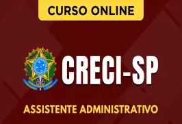 Curso online Curso CRECI-SP 2026 - Assistente Administrativo - Nova Concursos