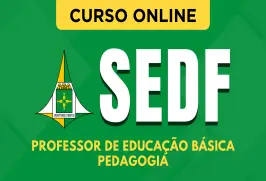 Curso online Curso SEDF - Professor de Educação Básica - Pedagogia - Nova Concursos