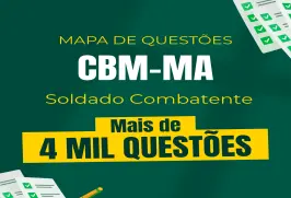 Produto Mapa de Questões Online - CBM-MA - Soldado Combatente - 5 Mil Questões - Nova Concursos