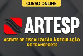 Curso online Curso ARTESP - Agente de Fiscalização à Regulação de Transporte - Nova Concursos