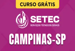 Curso online Curso Grátis SETEC Campinas-SP - Nova Concursos