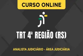 Curso online Curso TRT 4ª Região (RS) 2026 - Analista Judiciário - Área Judiciária - Nova Concursos