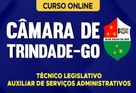Curso online Curso Câmara de Trindade - GO 2026 - Técnico Legislativo - Auxiliar de Serviços Administrativos - Nova Concursos