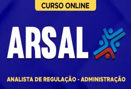 Curso online Curso ARSAL 2026 - Analista de Regulação - Administração - Nova Concursos