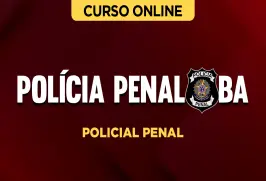 Curso online Curso Polícia Penal - BA - Policial Penal - Nova Concursos