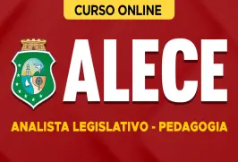 Curso online Curso ALECE 2026 - Analista Legislativo - Pedagogia - Nova Concursos