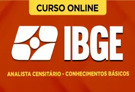 Curso online Curso IBGE - Censo 2027 - Analista Censitário - Conhecimentos Básicos - Nova Concursos