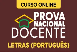 Curso online Curso PND 2026 - Prova Nacional Docente - Letras (Português) - Nova Concursos