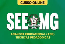 Curso online Curso SEE-MG - Analista Educacional (ANE) – Técnicas Pedagógicas - Nova Concursos