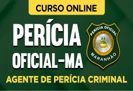 Curso online Curso Perícia Oficial - MA - Agente de Perícia Criminal - Nova Concursos