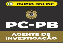Curso online Curso PC-PB - Agente de Investigação - Nova Concursos