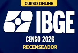 Curso online Curso IBGE - Censo 2026 - Recenseador - Nova Concursos