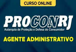 Curso online Curso Procon-RJ 2026 - Agente Administrativo - Nova Concursos