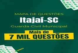 Produto Mapa de Questões Online - Pref. Itajaí-SC - Guarda Civil Municipal - 7 Mil Questões - Nova Concursos