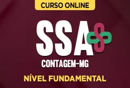 Curso online Curso SSA - Contagem-MG - Nível Fundamental - Nova Concursos