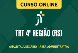 Curso online Curso TRT 4ª Região (RS) 2026 - Analista Judiciário - Área Administrativa - Nova Concursos