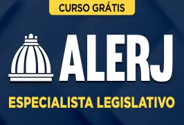 Curso online Curso Grátis ALERJ - Especialista Legislativo - Nova Concursos