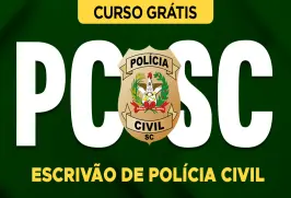 Curso online Curso Grátis PC-SC - Escrivão de Polícia Civil - Nova Concursos