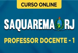 Curso online Curso Prefeitura de Saquarema - RJ 2026 - Professor Docente - 1 - Nova Concursos