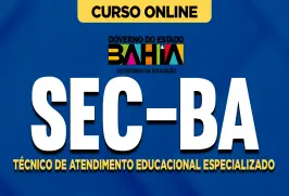Curso online Curso SEC BA - Técnico de Atendimento Educacional Especializado - Nova Concursos