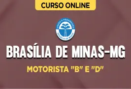 Curso online Curso Prefeitura de Brasília de Minas-MG - Motorista "B" e "D" - Nova Concursos