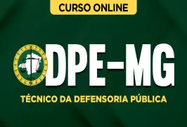 Curso online Curso DPE-MG - Técnico da Defensoria Pública - Nova Concursos