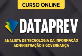 Curso online Curso DATAPREV 2026 - Analista de Tecnologia da Informação - Administração e Governança - Nova Concursos