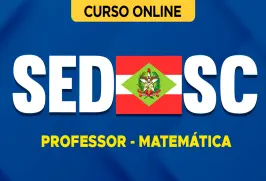Curso online Curso SED-SC 2026 - Professor - Matemática - Nova Concursos