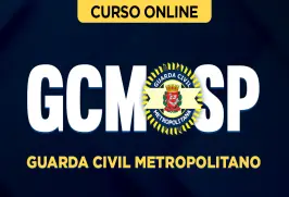 Curso online Curso GCM SP 2026 - Guarda Civil Metropolitano + 2 Simulados Bônus - Nova Concursos