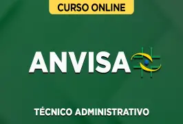 Curso online Curso Anvisa - Técnico Administrativo - Nova Concursos