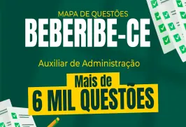 Produto Mapa de Questões Online - Pref. Beberibe-CE - Auxiliar de Administração - 6 Mil Questões - Nova Concursos