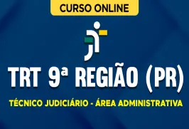 Curso online Curso TRT 9ª Região (PR) - Técnico Judiciário - Área Administrativa - Nova Concursos